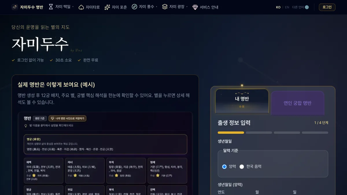 자미두수맵 screenshot