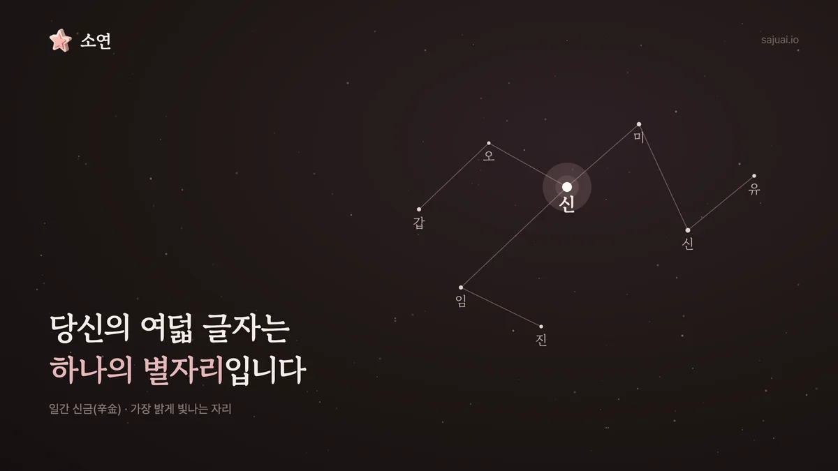 사주AI 소연 screenshot
